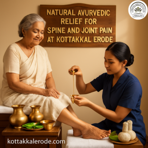 Experience Natural Ayurvedic Relief for Spine & Joint Pain at Kottakkal Erode