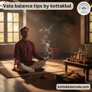 Vata balance tips kottakkal daily routines and herbal treatments for calm energy
