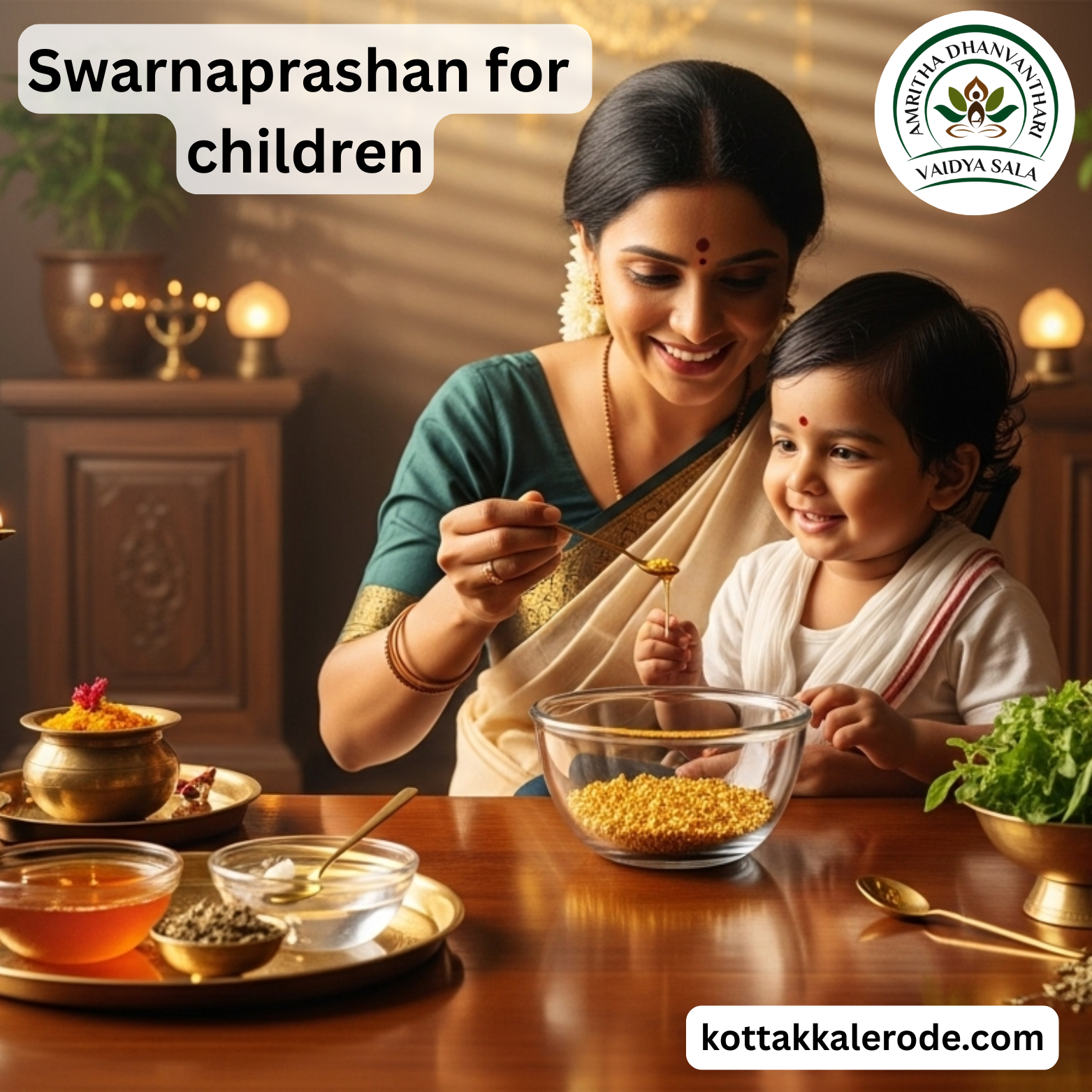 Swarnaprashan for children: Beyond immunity - Supporting growth, brain health & sleep