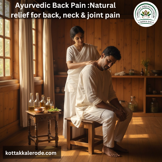 Ayurvedic Back Pain Treatment Erode: Natural relief for back, neck & joint pain
