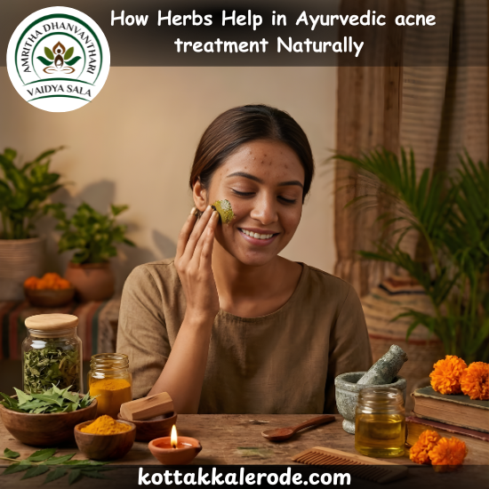 How Herbs Help in Ayurvedic acne treatment Naturally